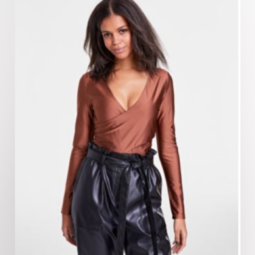 New Bar III women’s crossover bodysuit